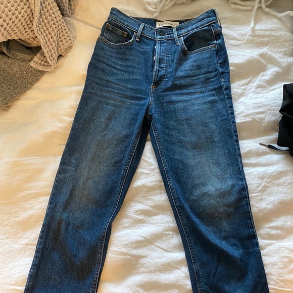 Denim forum Arlo high-rise Straight Jeans - Picture 3 of 5